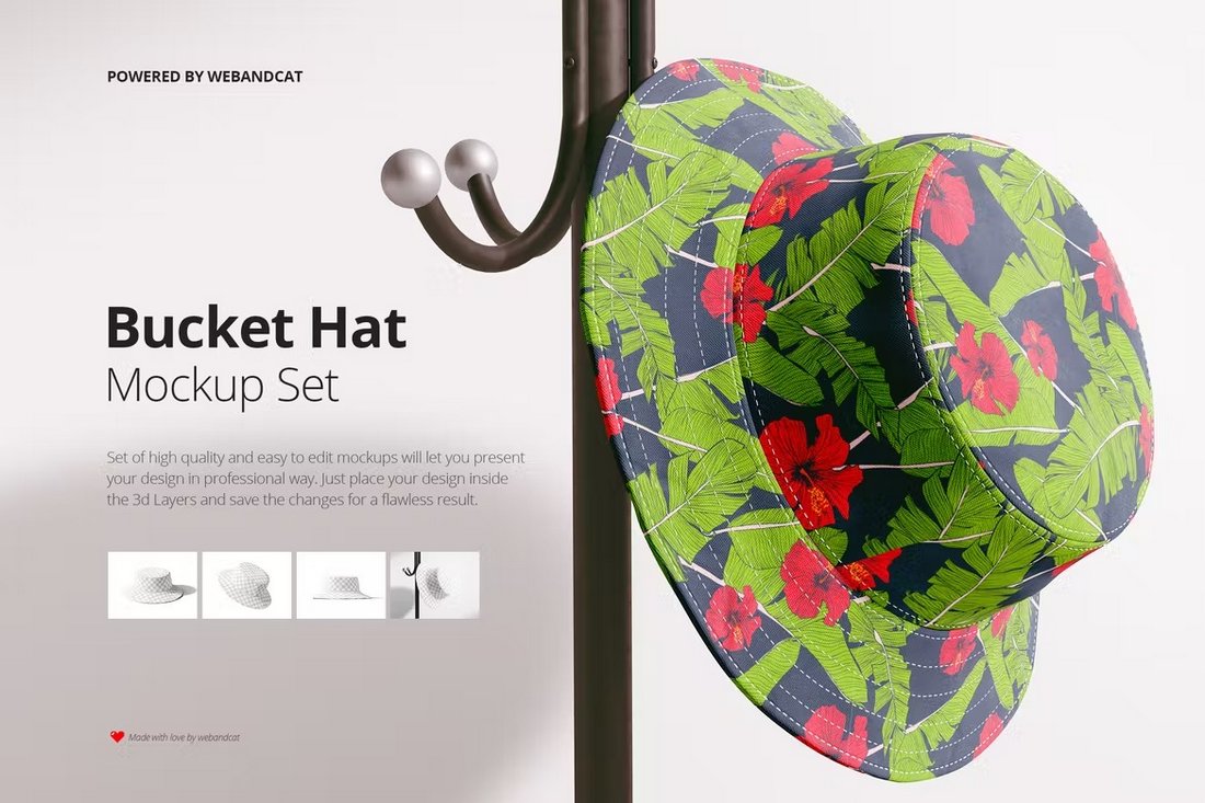 Bucket Hat Mockup Templates