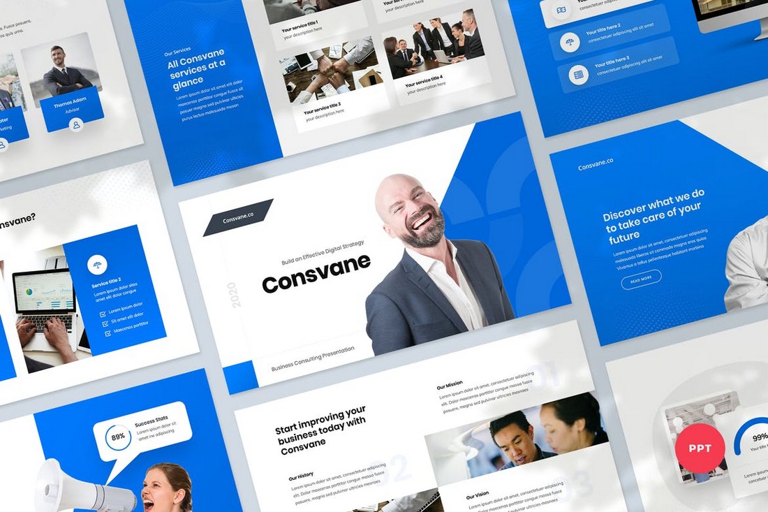 Business Consulting PowerPoint Template