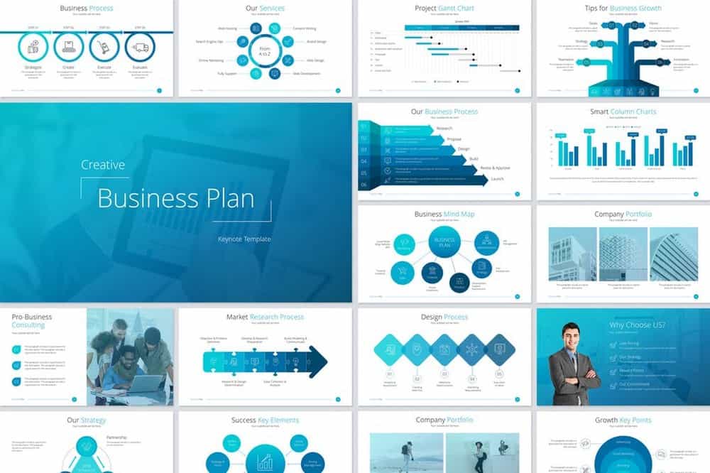 Business Plan - Minimal Keynote Template