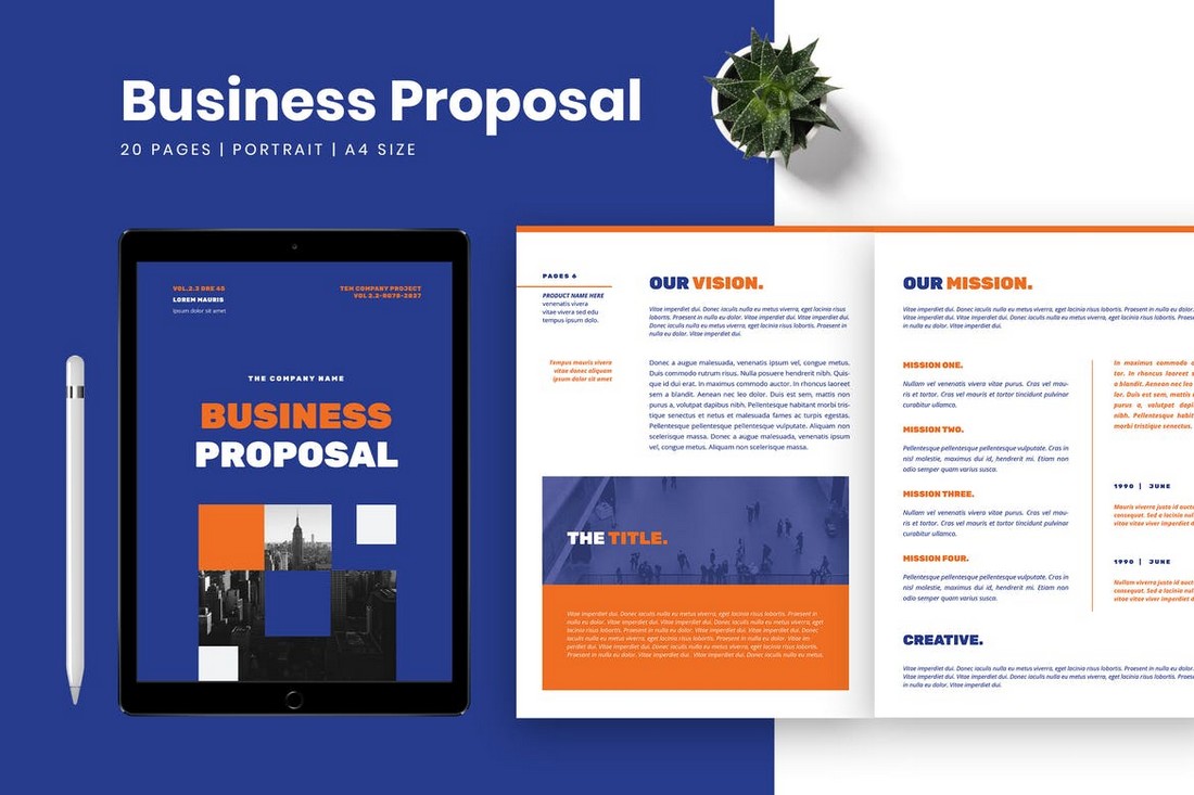 Business Proposal Template for Startups