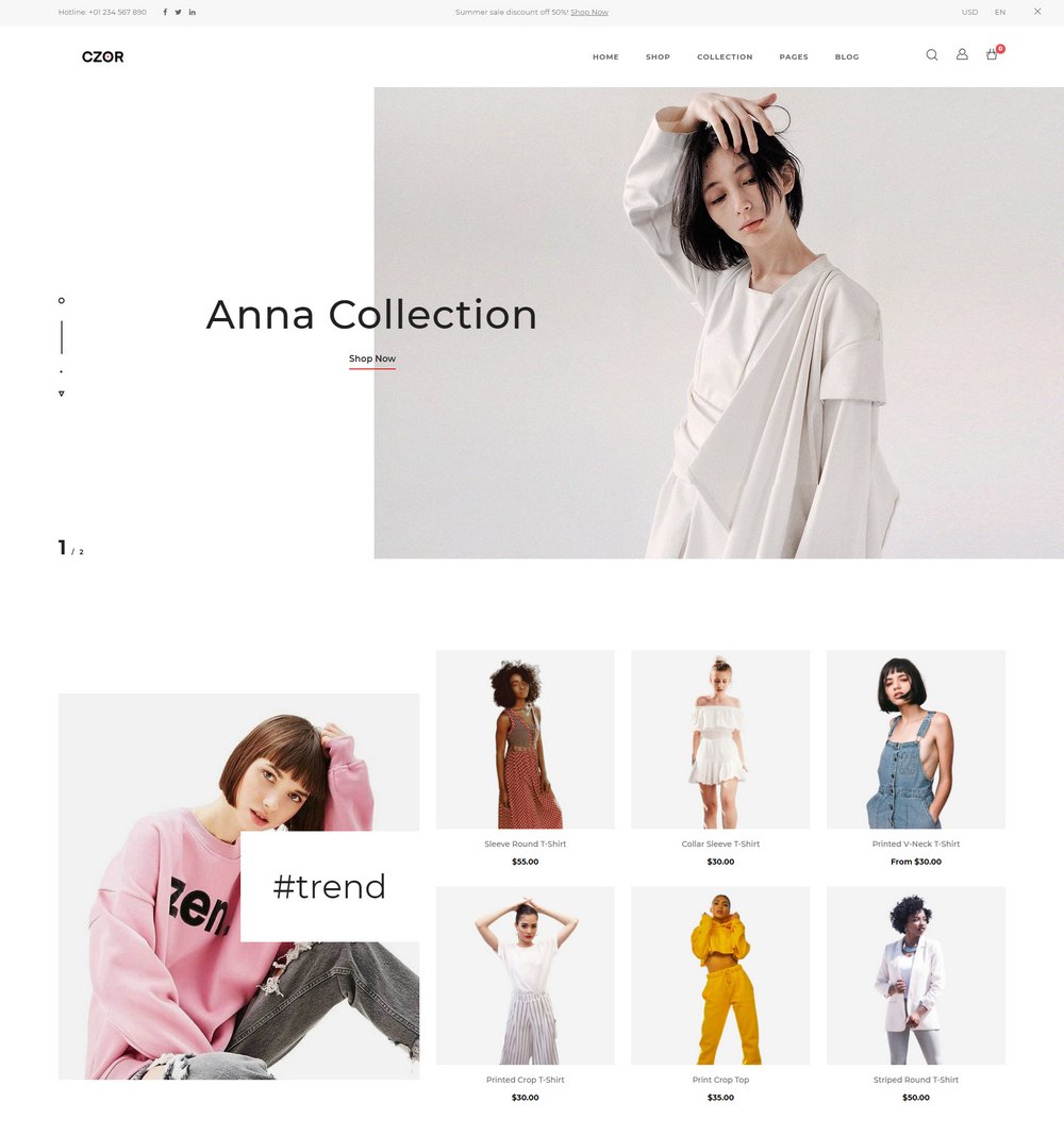 CZOR - Minimal Store Shopify Theme