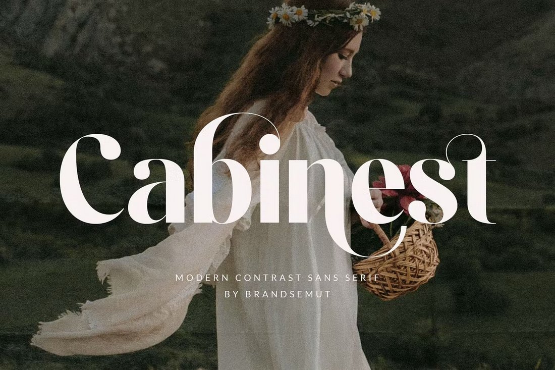 Cabinest - Contrast Sans Serif Font