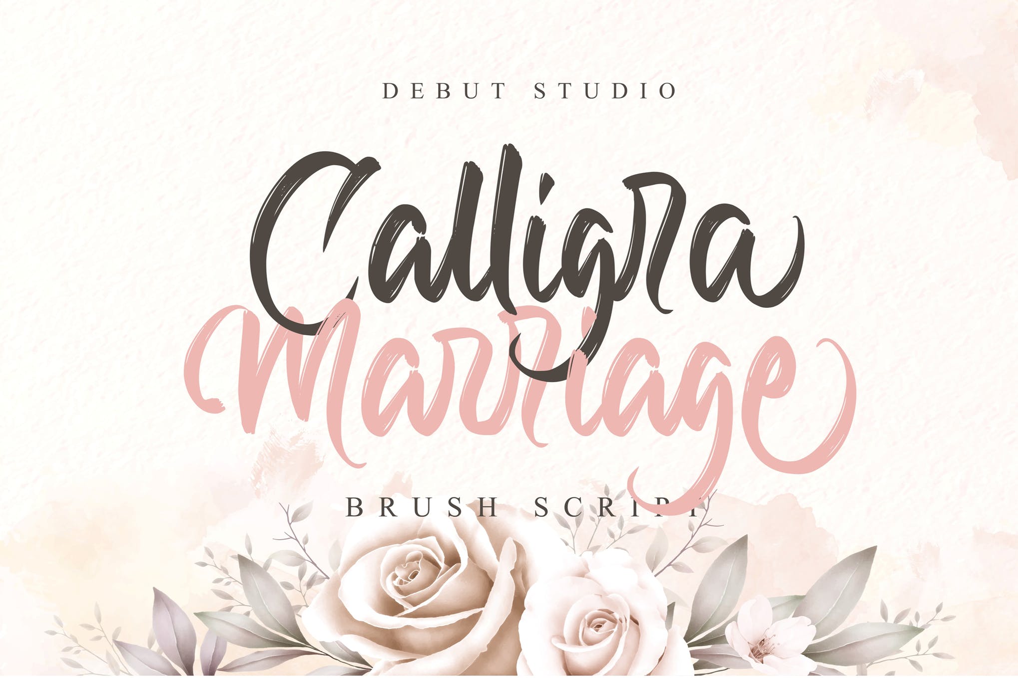 Calligra wedding script font