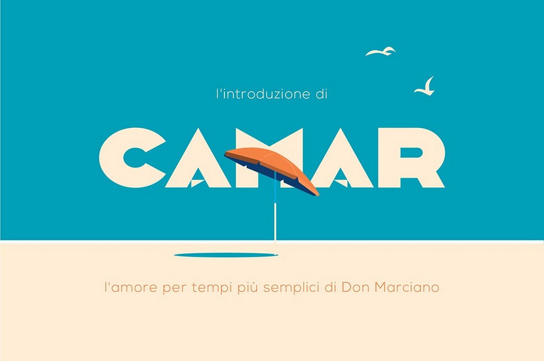 Camar - Free Vintage Sans Serif Font