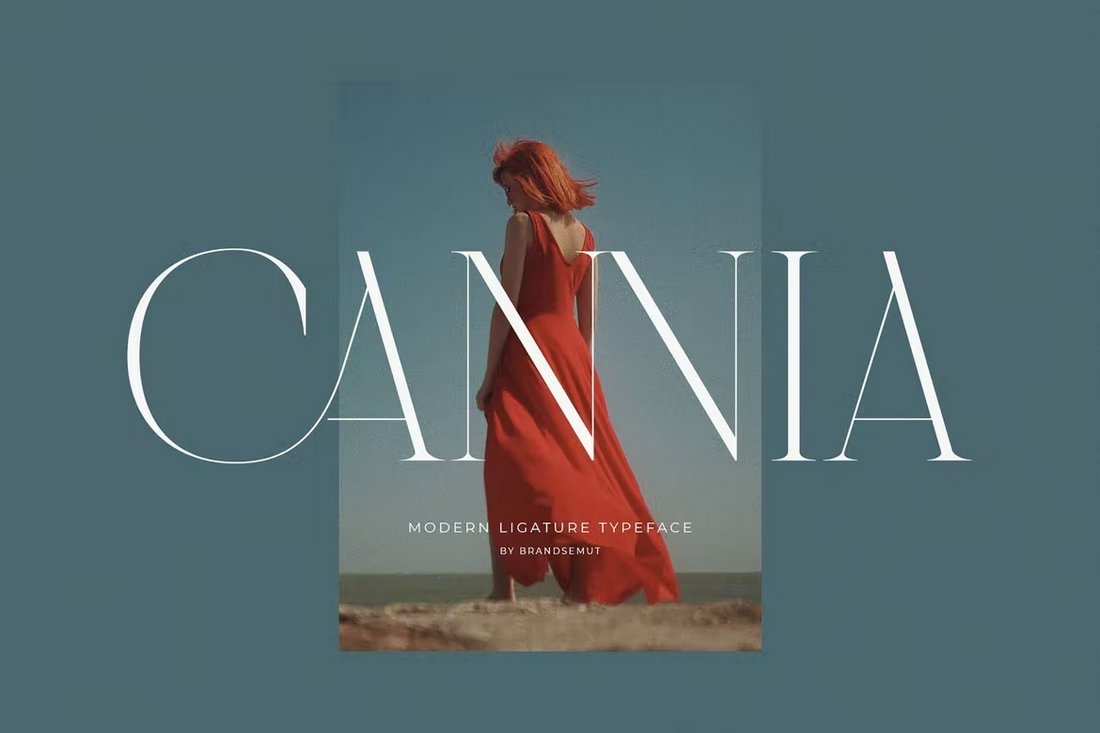 Cannia - Elegant Ligature Font