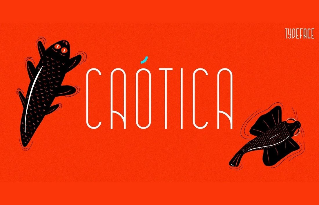 Caotica - Free Modern Font Family