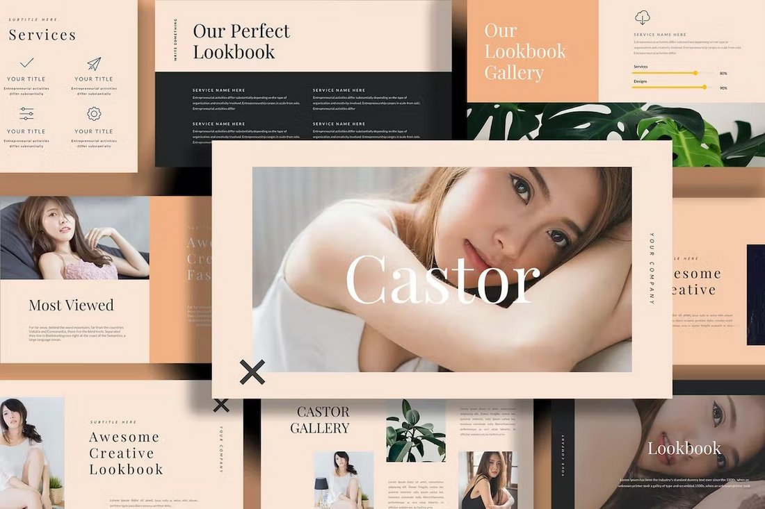 Castor - Elegant Powerpoint Template