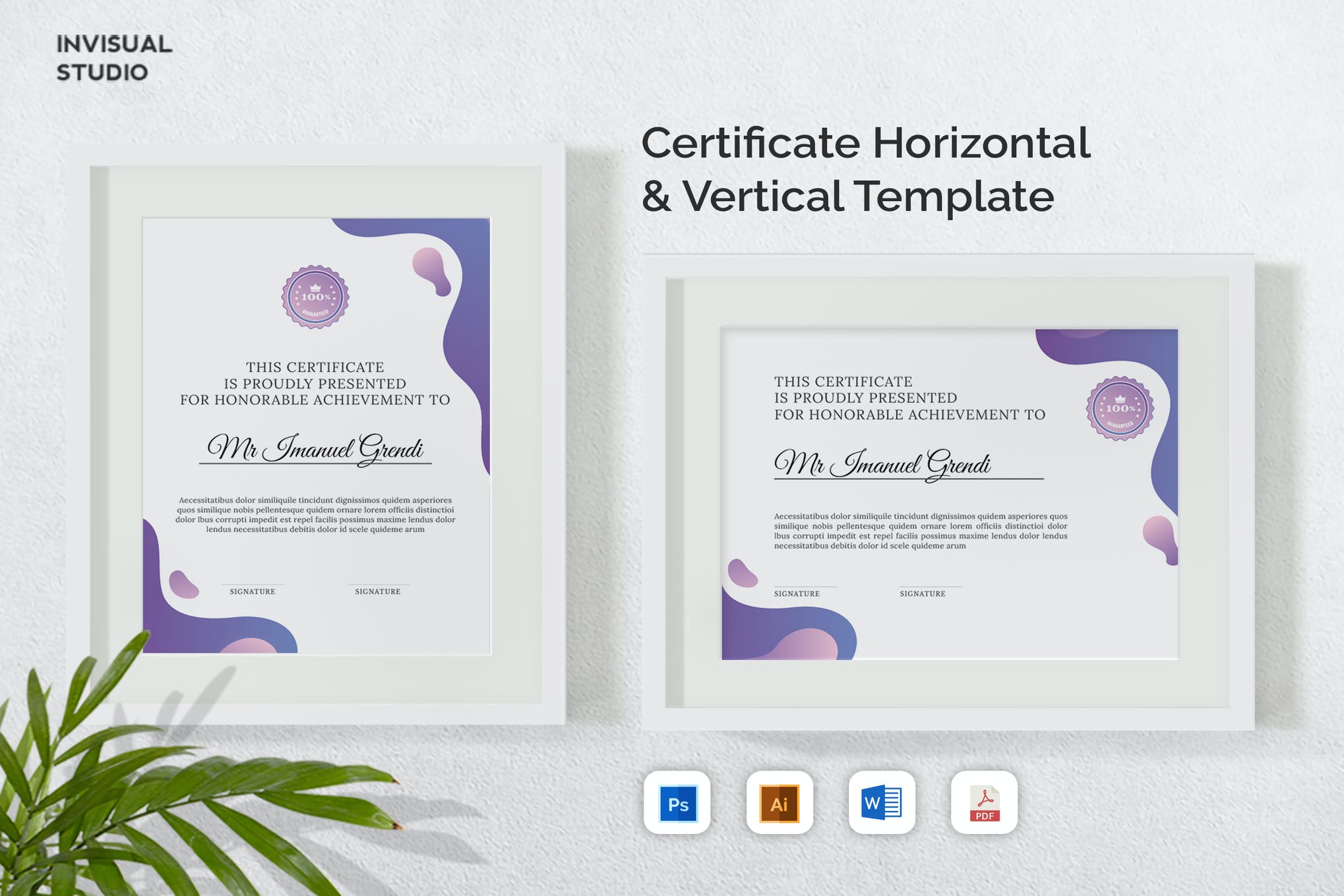 Certificate Template Word