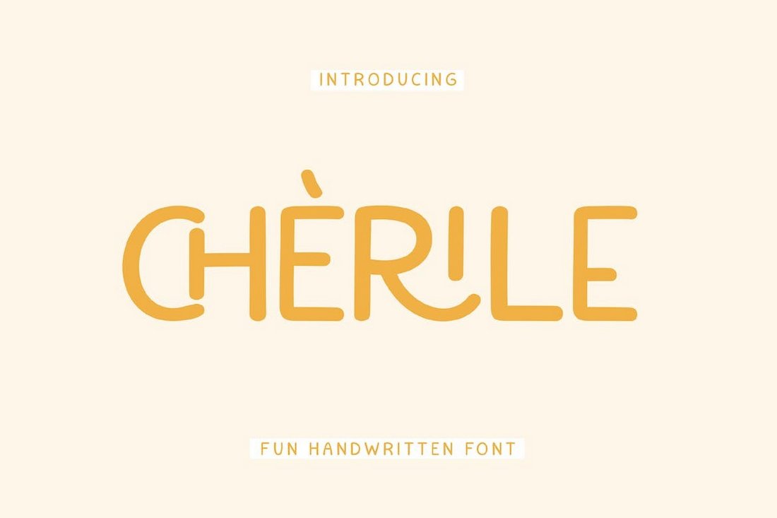 Cherile - Friendly Business Font