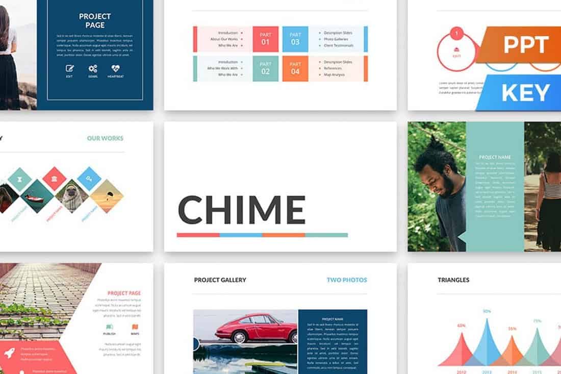 Chime - Colorful PowerPoint Template