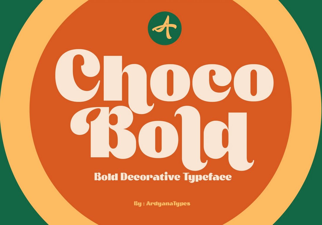 Choco Bold - Free Retro Business Logo Font