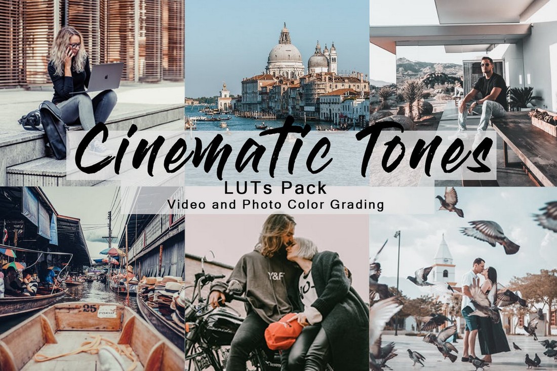 Cinematic Tones - LUTs Pack for Premiere Pro