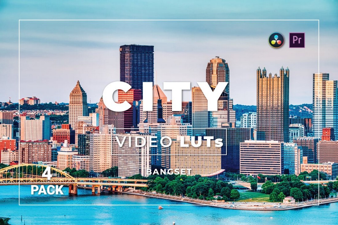 Cityscape Premiere Pro LUTs Pack