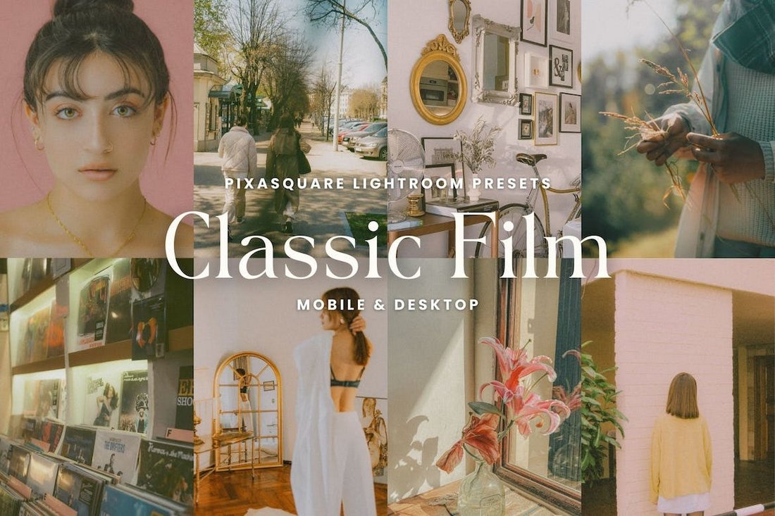 Classic Film Vintage Lightroom Presets