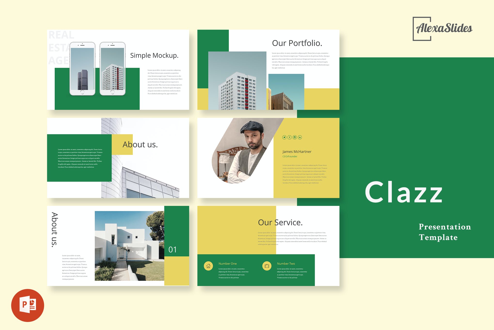 Clazz - Real Estate Powerpoint Presentation Slides