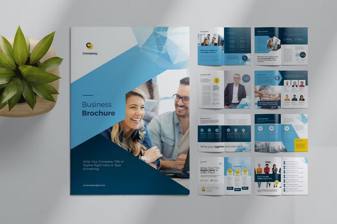 Clean Business Brochure Template