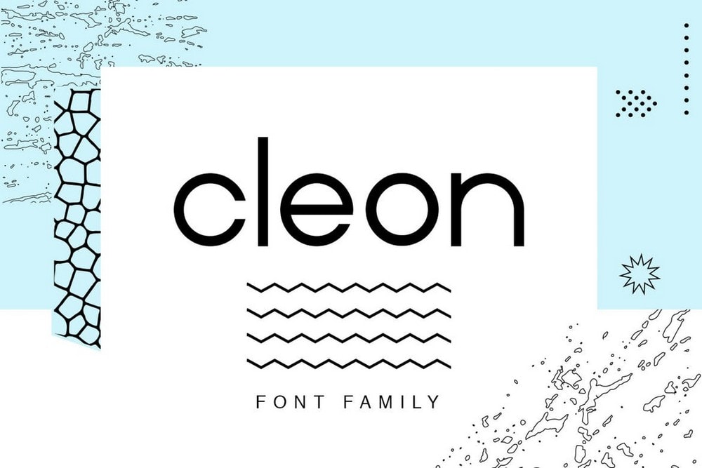 Cleon Sans - Minimal Font Family