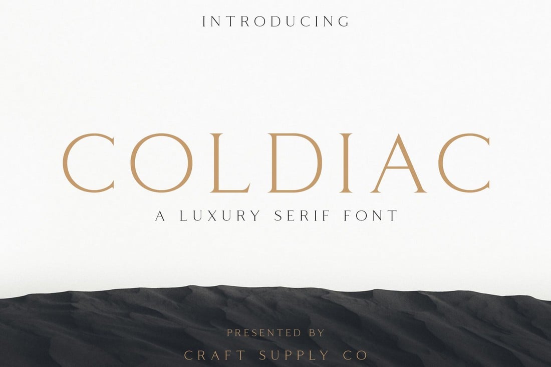 Coldiac - Free Luxury Business Font