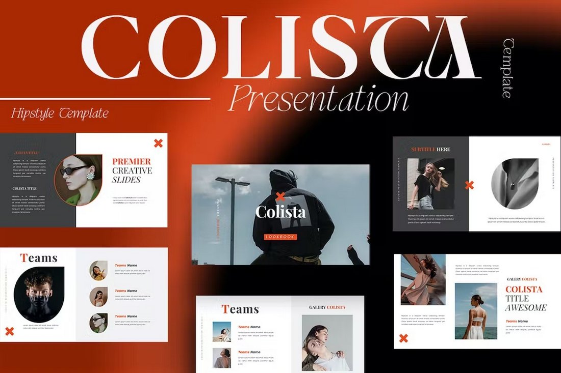 Colista - Fashion & Lifestyle Powerpoint Template