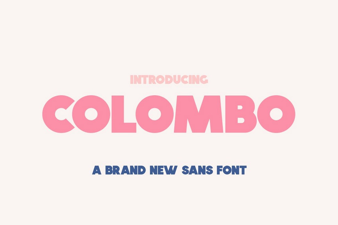 Colombo - Bold Sans Font for Cricut