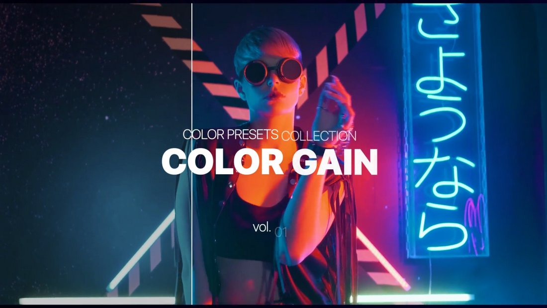 Color Gain LUT Collection for Premiere Pro