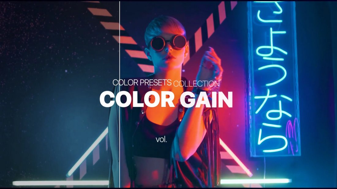 Color Gain LUTs Final Cut Pro Filters