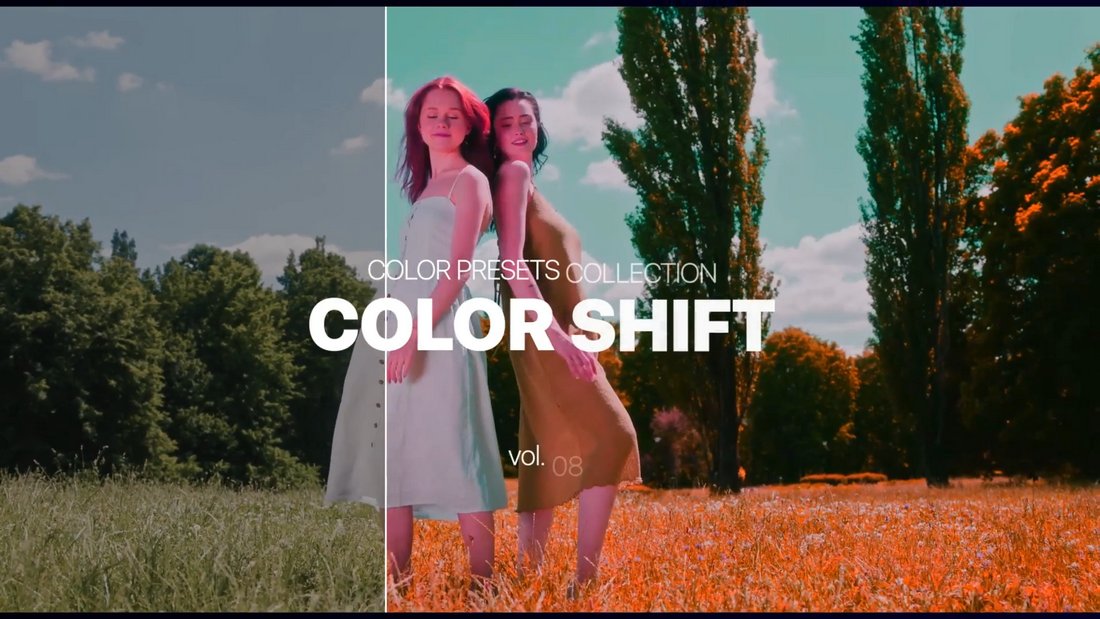 Color Shift LUTs Final Cut Pro Filters