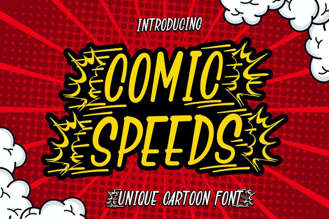 Comic Speeds - Kids Cartoon Font