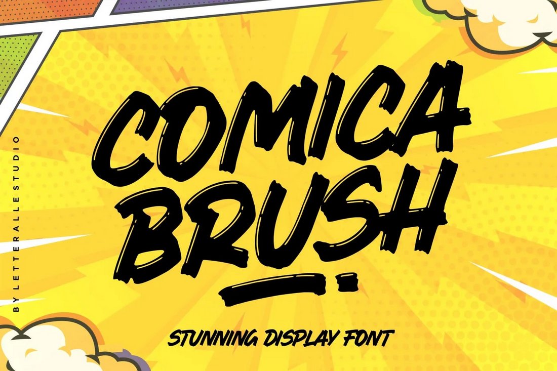 Comica Brush - Free Comic Font