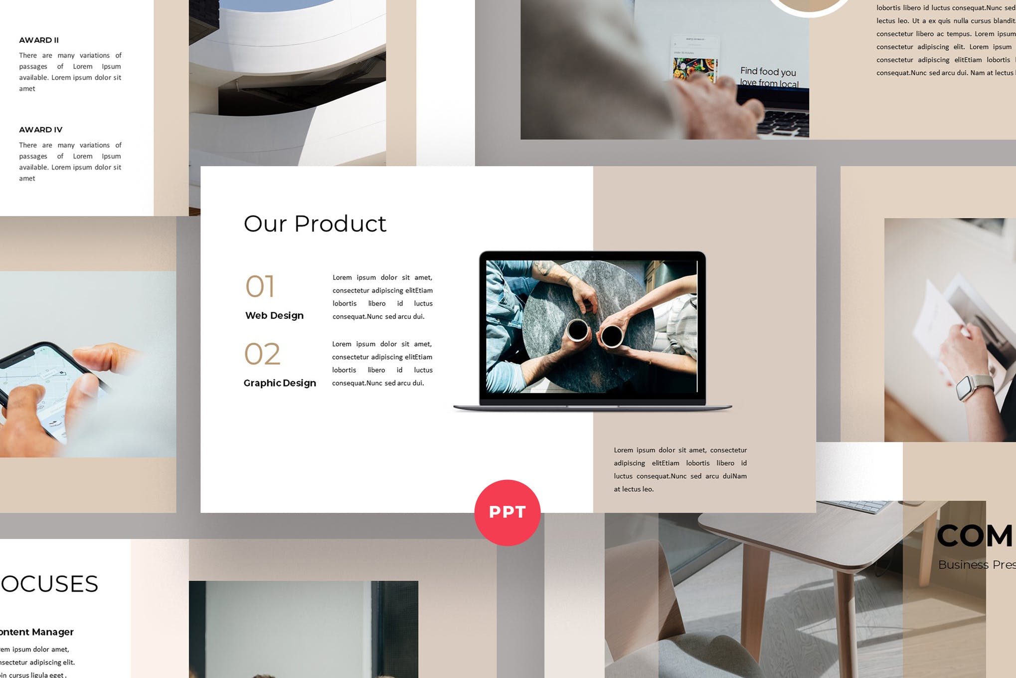 Compa- Best PowerPoint template