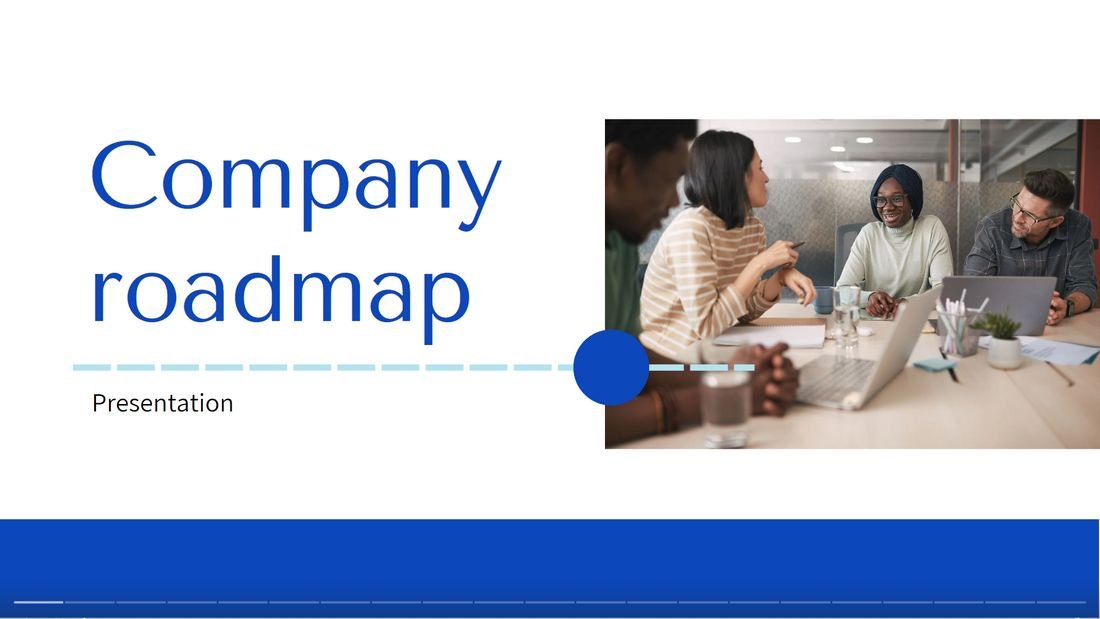 Company Roadmap - Free Google Slides Template