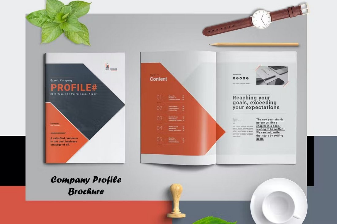 Corporate Company Profile Brochure Template