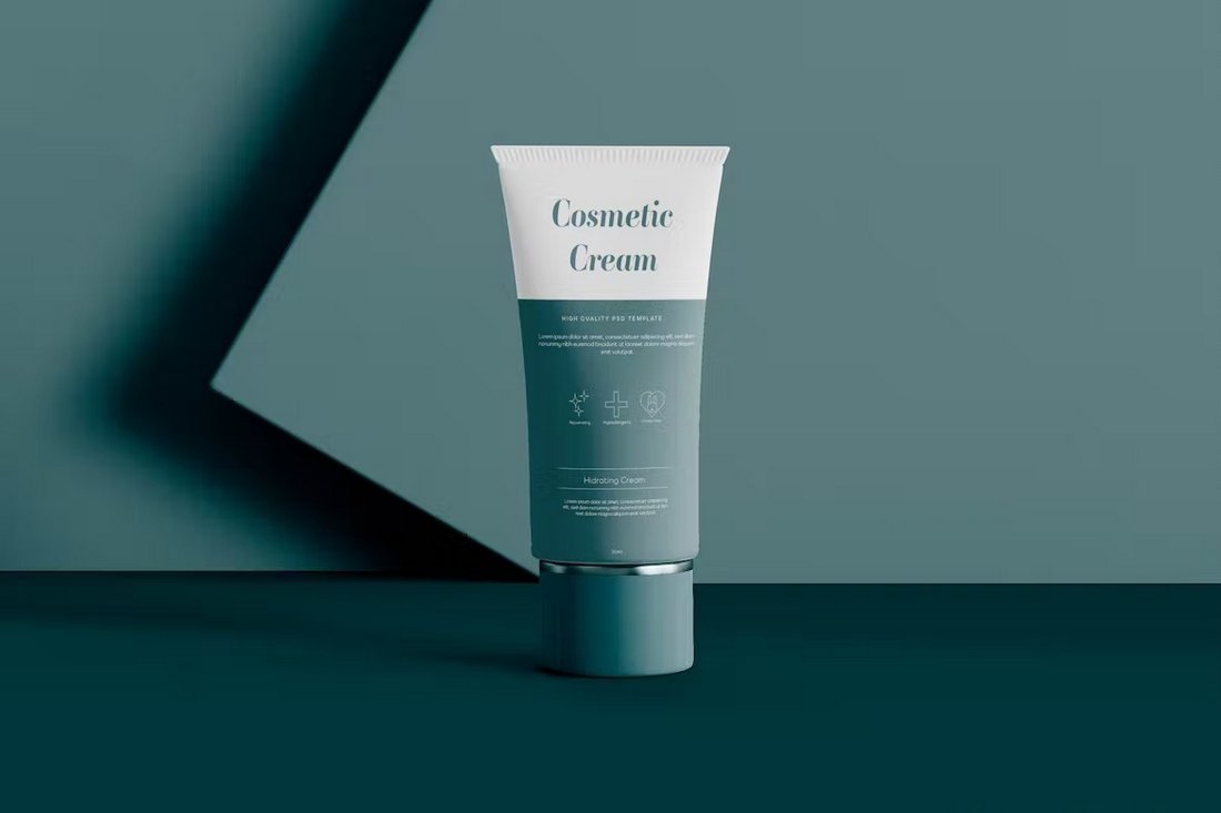 Cosmetic Cream Mockup Template