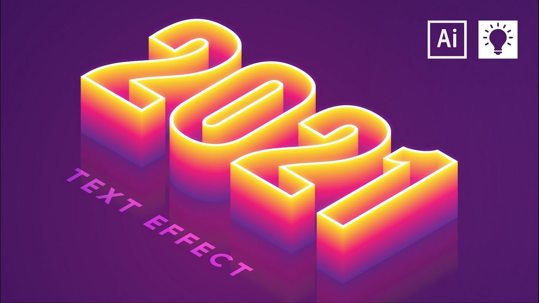 Create 3D Isometric Text Effect