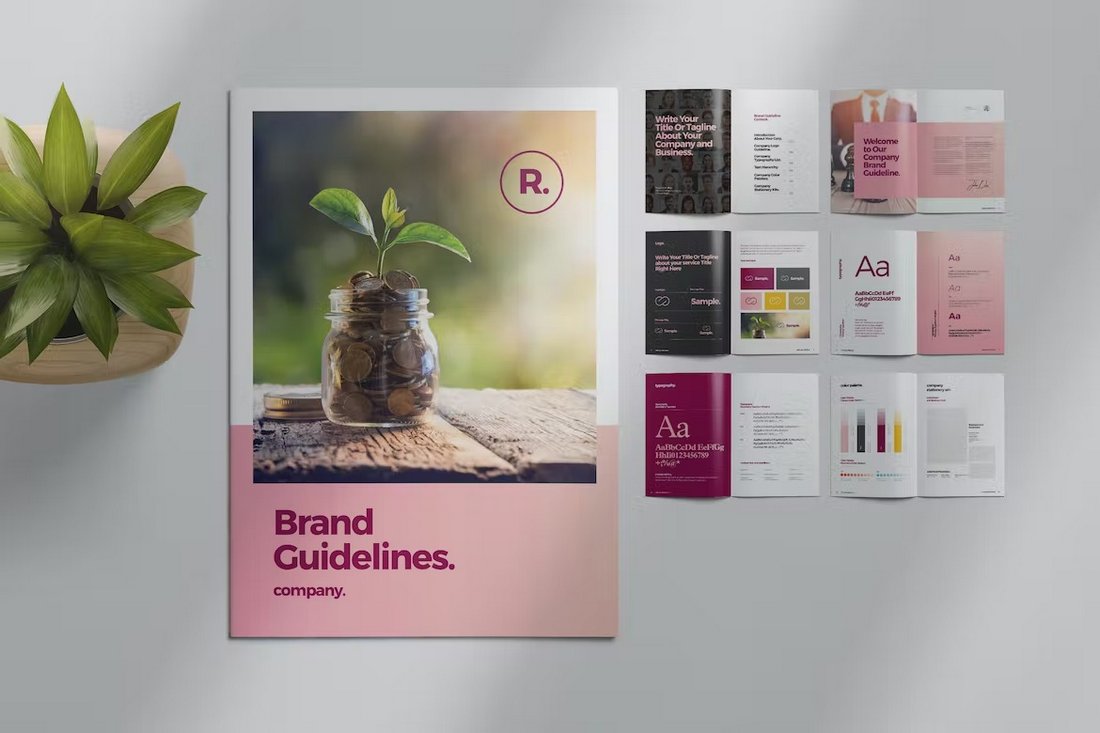 Creative Brand Style Guide Template