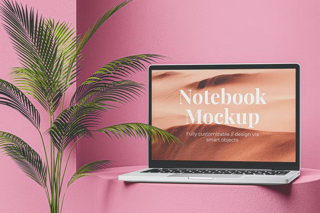 Creative Notebook Mockup Template