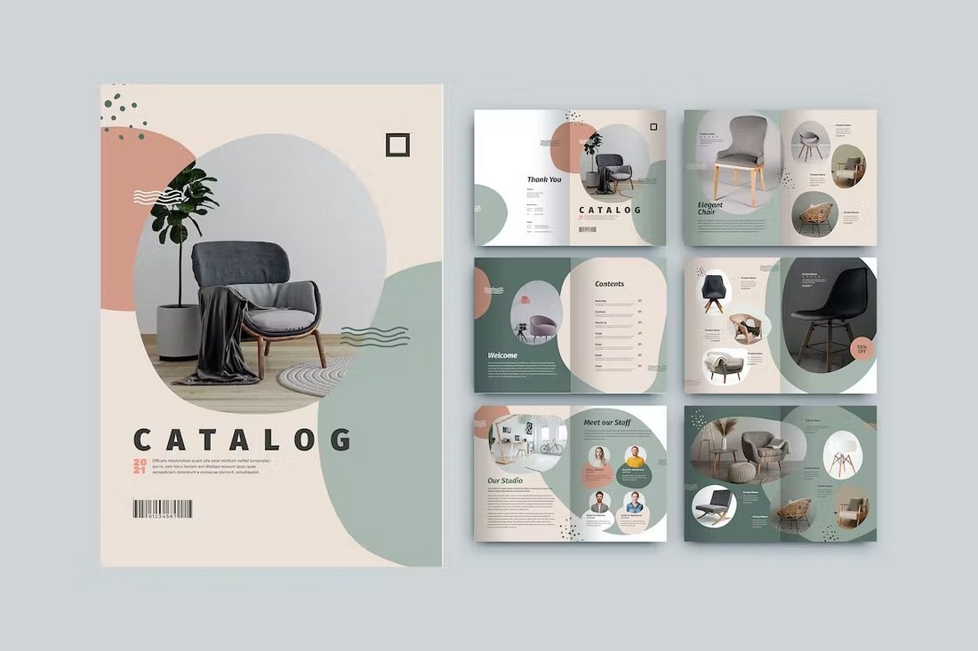 Creative Product Catalog InDesign Template