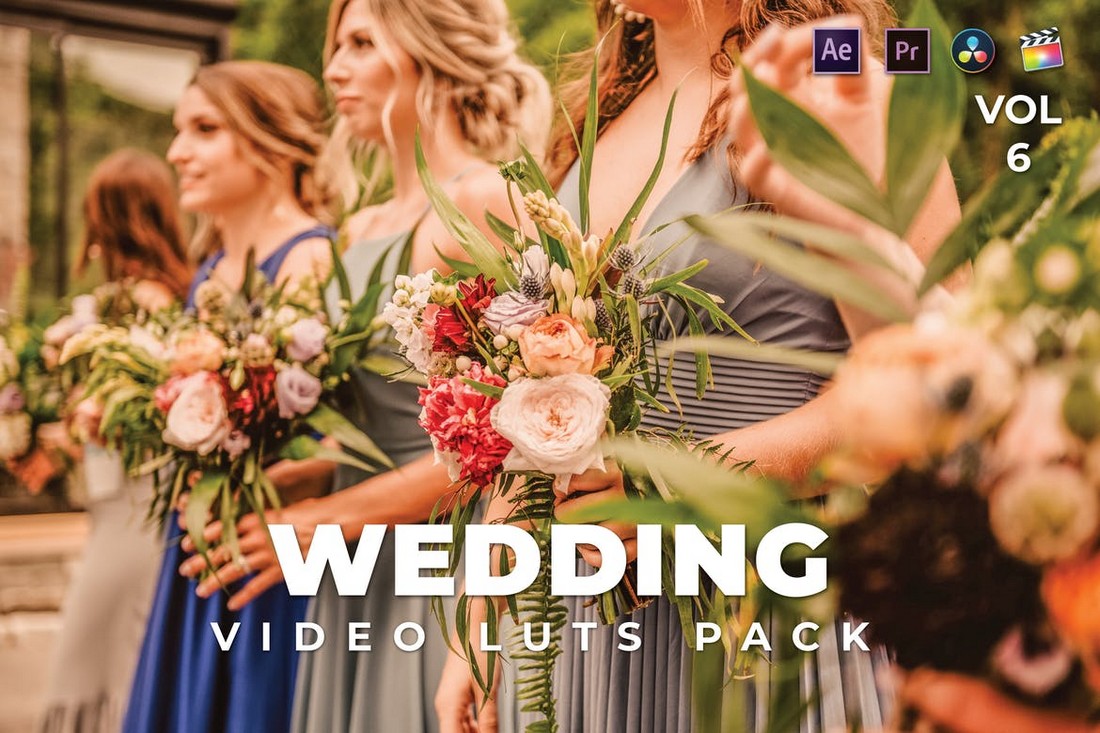 Creative Wedding Video LUTs Pack