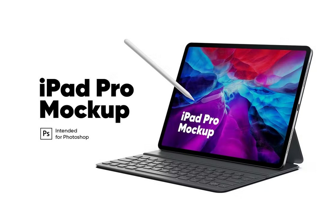 Creative iPad Pro Mockup Template