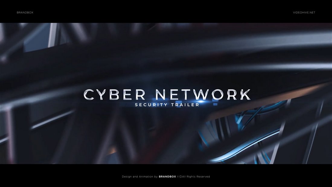 Cyber Security Trailer for After Effects