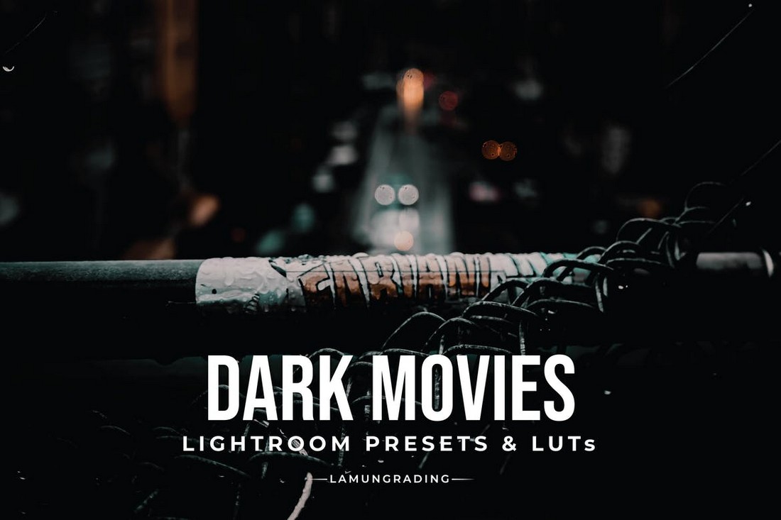 Dark Movies Lightroom Presets & LUTs