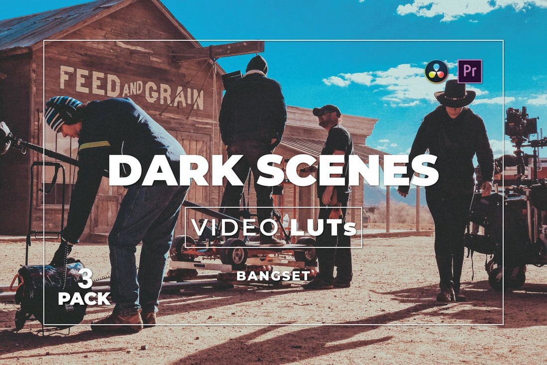 Dark Scenes LUTs for Premiere Pro