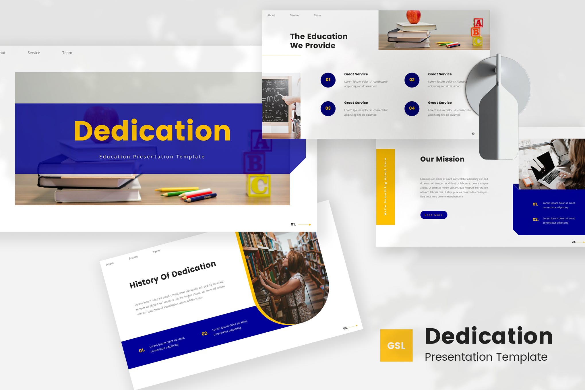 Dedication - Education Google Slides Template