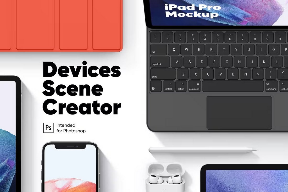 Devices Scene Creator Photoshop Mockups