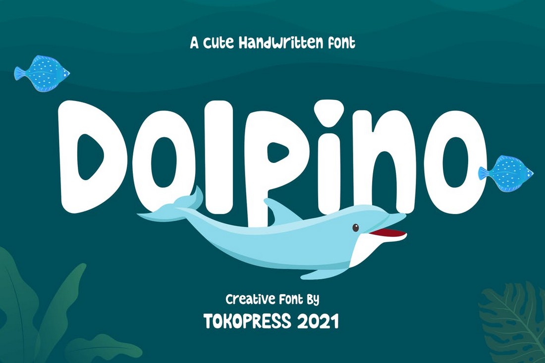 Dolpino - Handwriting Kids Font