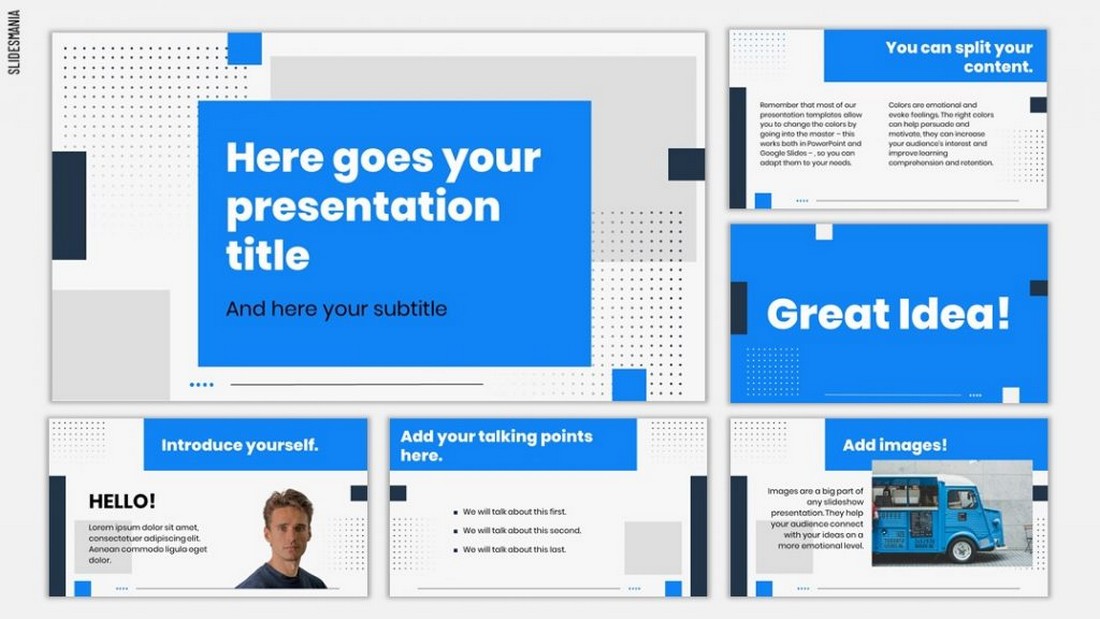 Dow - Free Pitch Deck PowerPoint Template