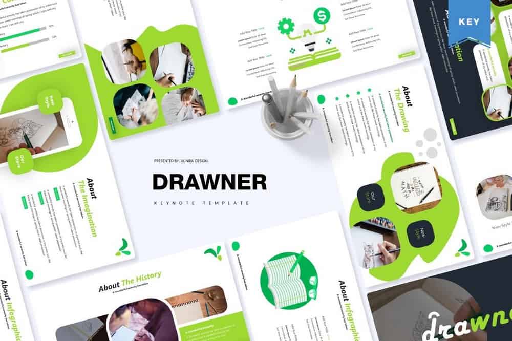 Drawner - Creative Keynote Template