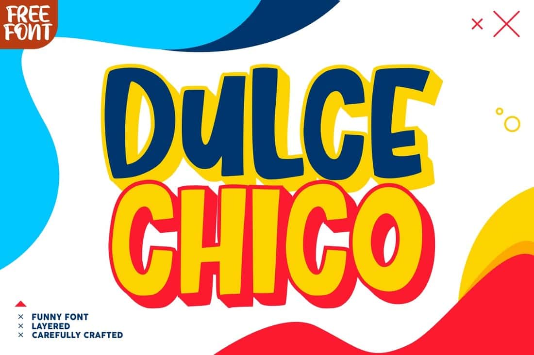 Dulce Chico - Free Quirky Display Font