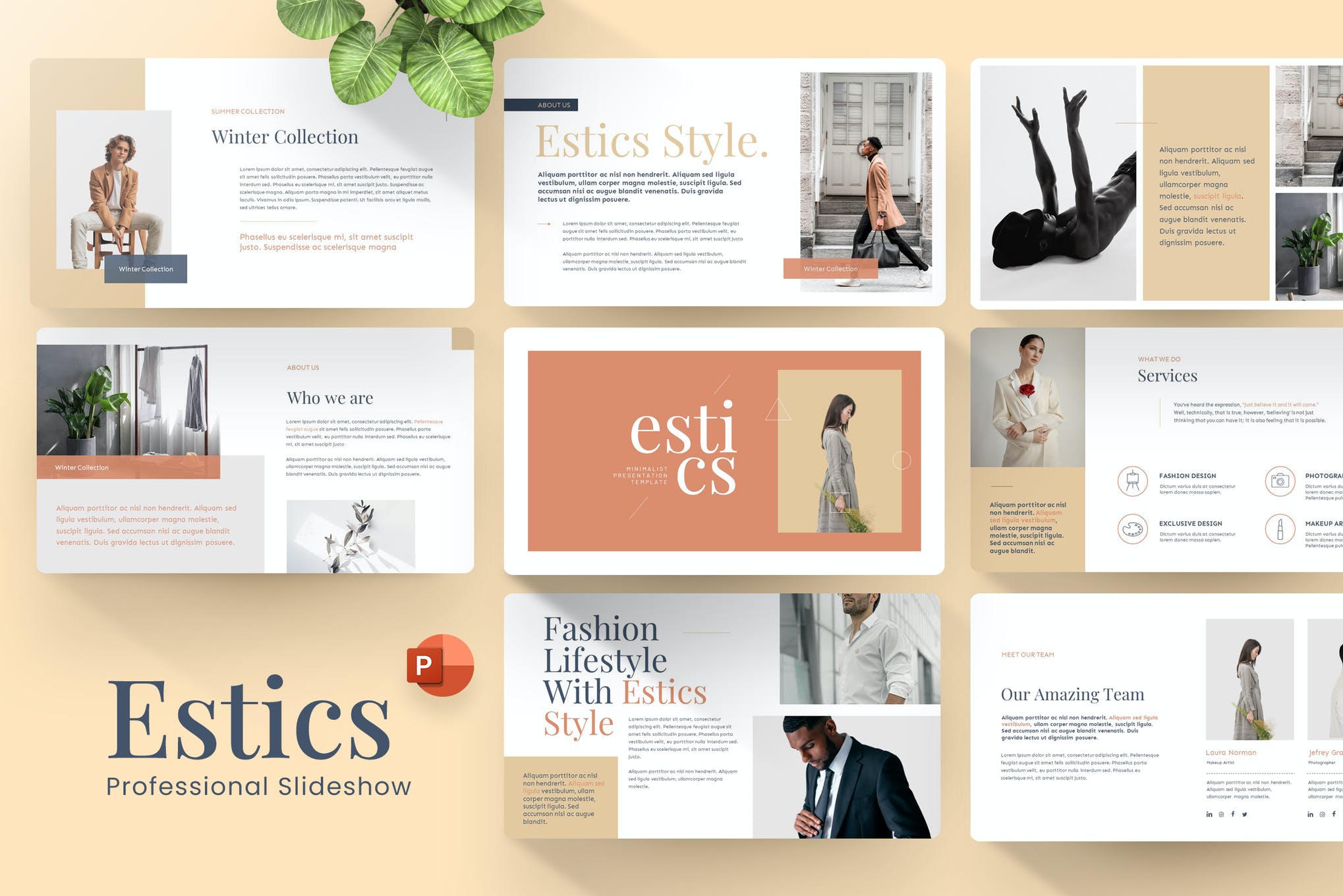 ESTICS - Fashion Presentation Template