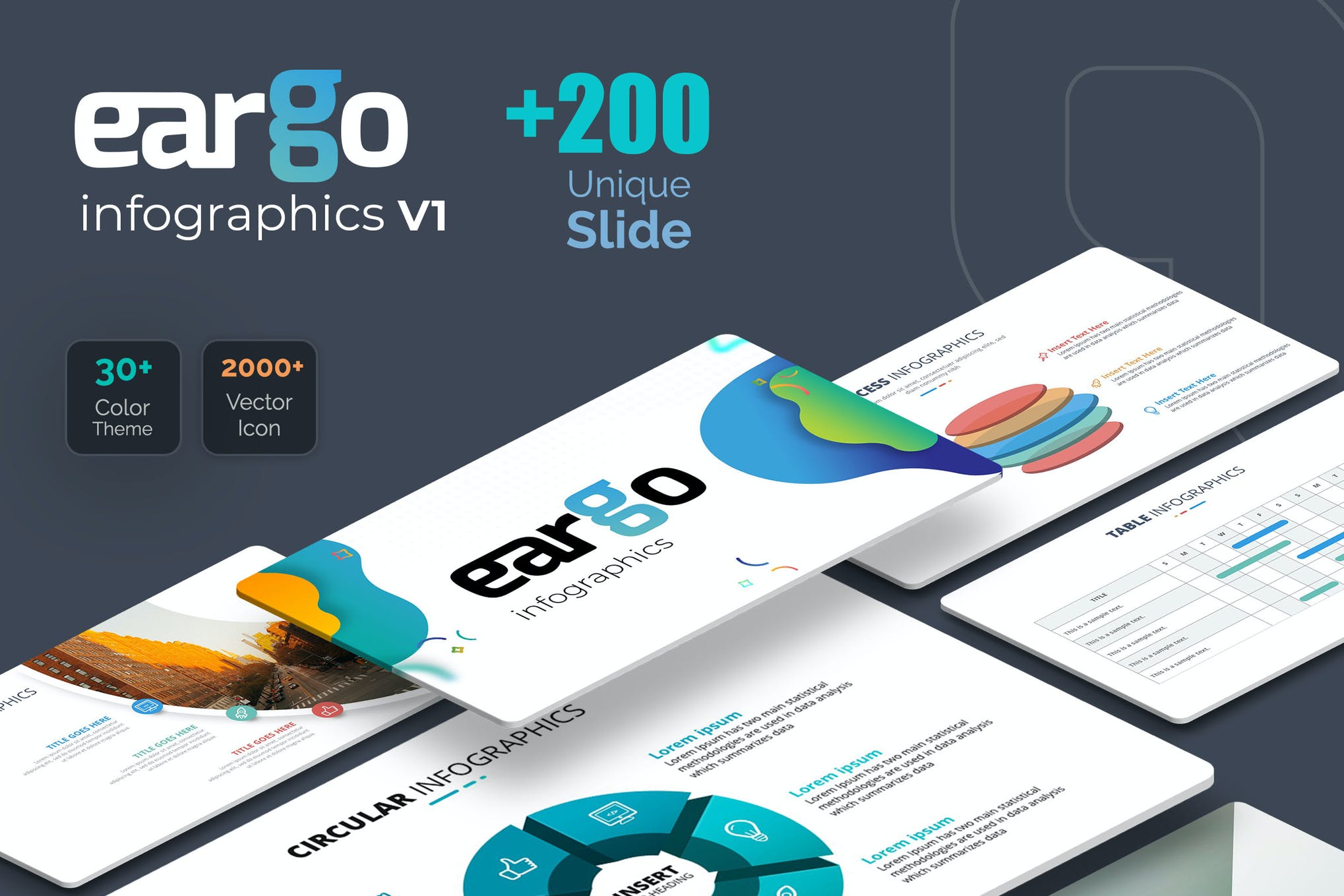 Eargo - Infographics PowerPoint Template